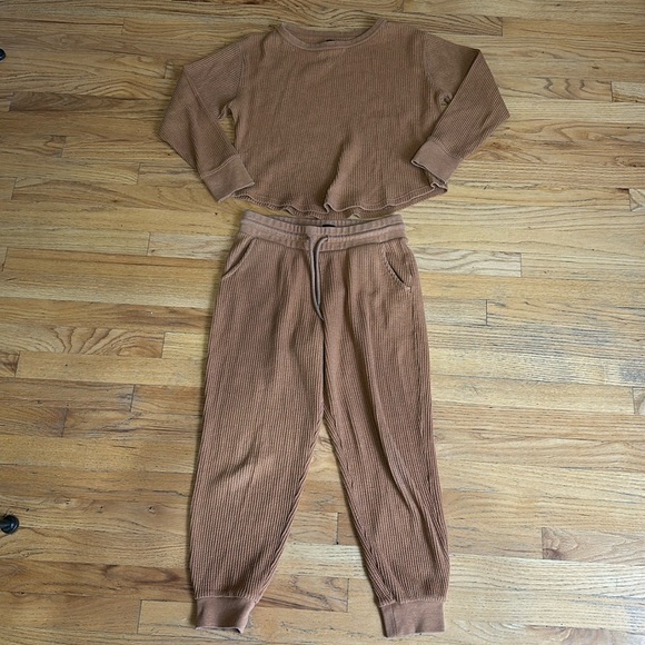 Gap waffle lounge set - Picture 2 of 13